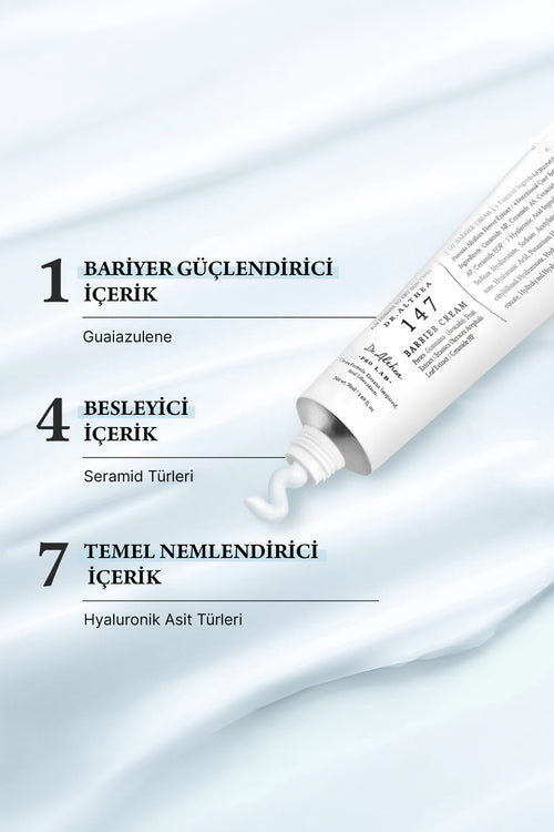Bariyer Onarici Krem 50ml Seramid Hyaluronik Asit | Dr. Althea 147 Barrier Cream | Nemlendirici Cilt Bakim