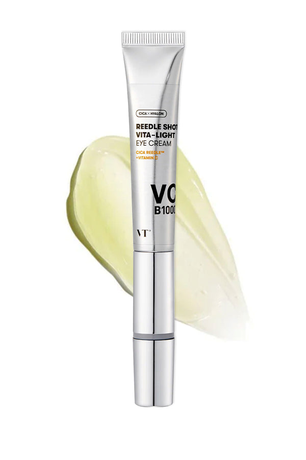 Mikro İğneli Göz Kremi Aydınlatıcı | VT Cosmetics Reedle Shot Vita-Light Eye Cream | Kore Göz Cevresi Bakım