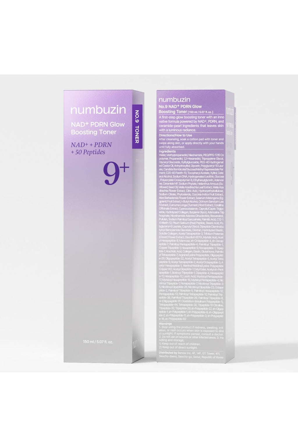 PDRN Sikilastirici Tonik NAD+ Isilti | Numbuzin No.9 Glow Boosting Toner | Anti-Aging Cilt Bakim