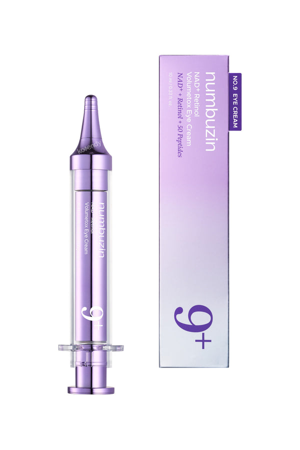 Peptitli Retinol Göz Kremi 10ml NAD+ | Numbuzin No.9 Volumetox Eye Cream | Kırışıklık Karşıtı Göz Bakım