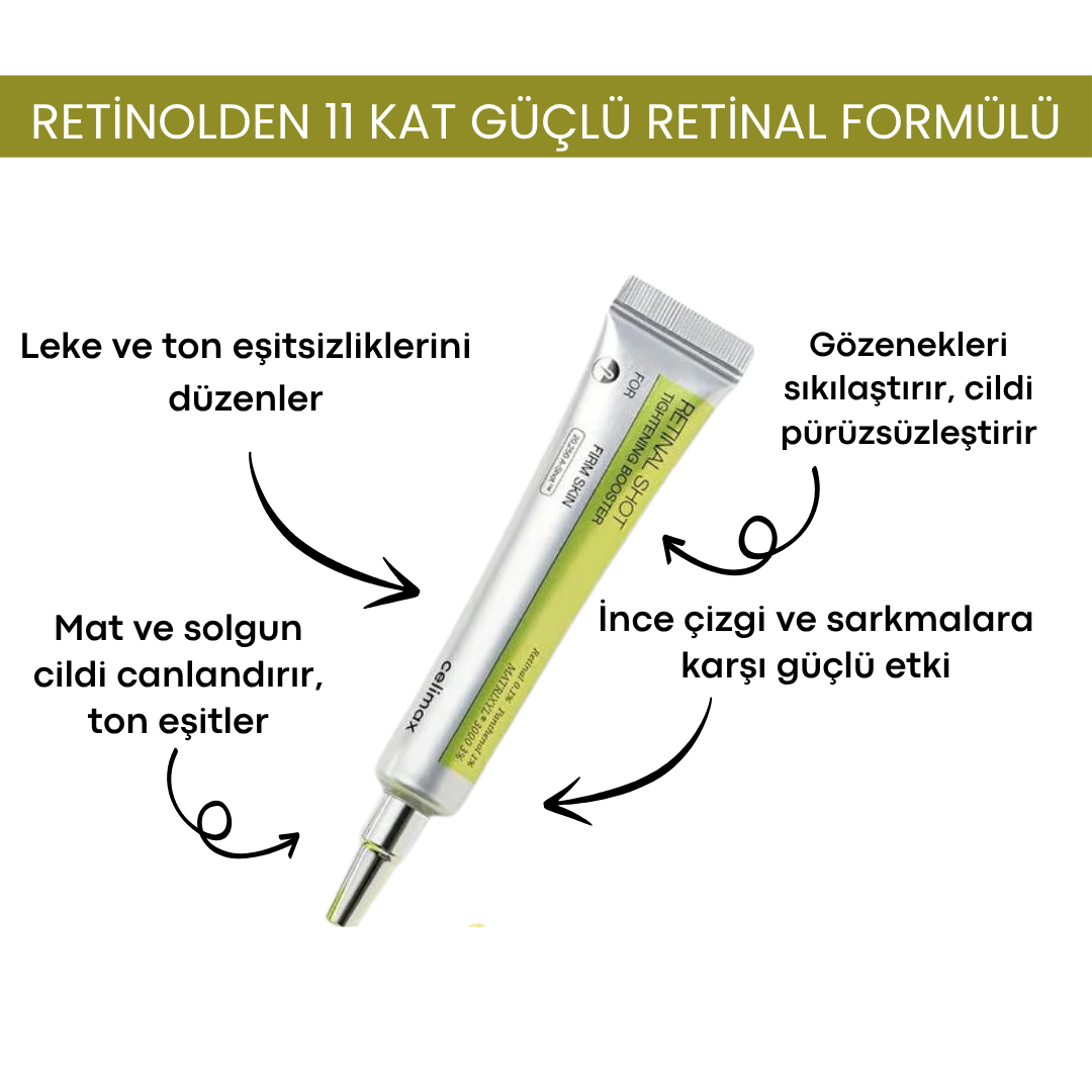 Retinal Sıkılaştırıcı Krem 15ml | Celimax Shot Tightening Booster | Anti-Aging Bakım