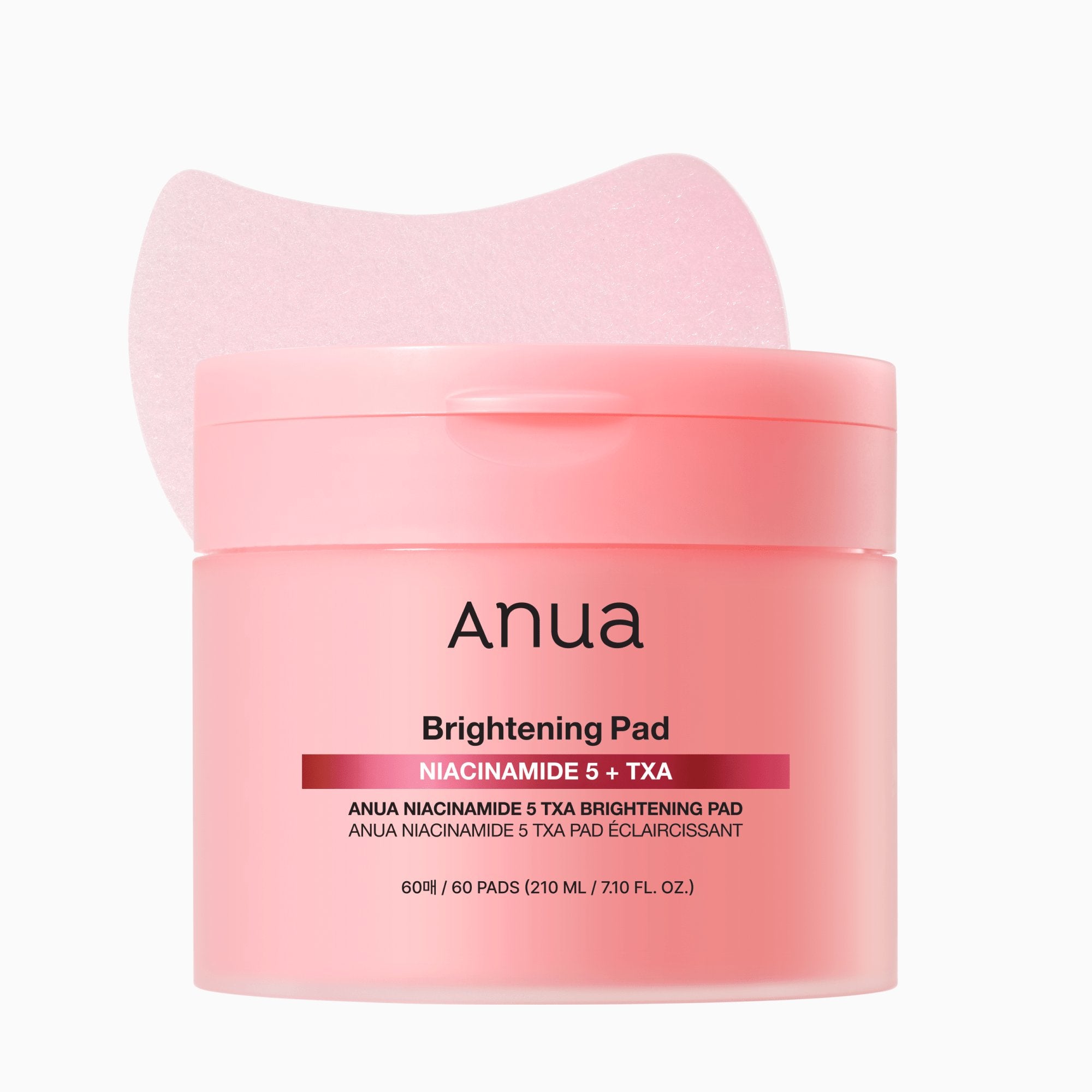 Niacinamide Tonik Ped 60 Adet | Anua 5% + TXA Brightening Pad | Leke Karşıtı Aydınlatıcı
